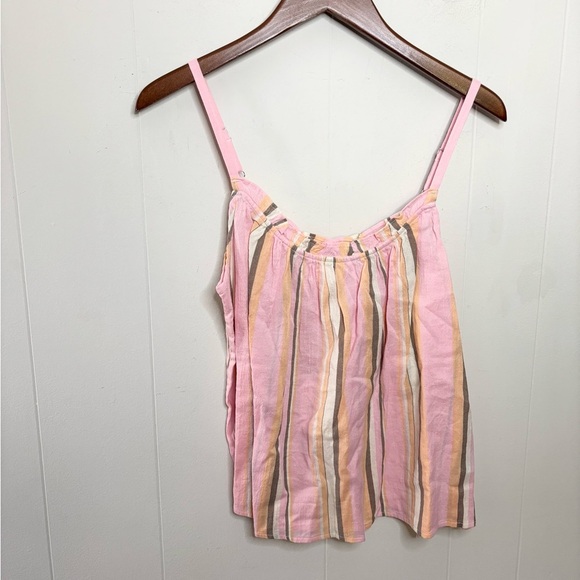 XIRENA Villa Striped Carah Tank size SM new cotton evereve - Picture 2 of 9